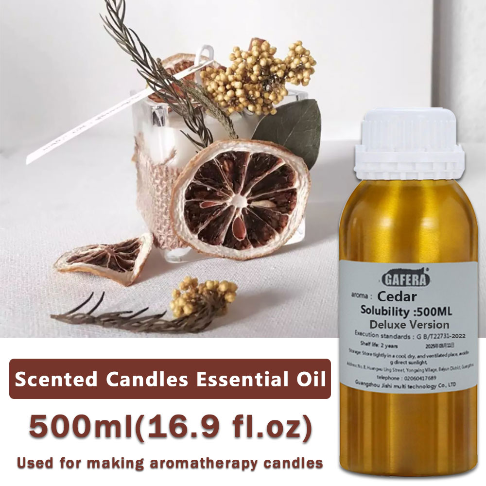 Candle Making Essential Oil - GAFERA 500ml (16.9 fl.oz) Olio Essenziale