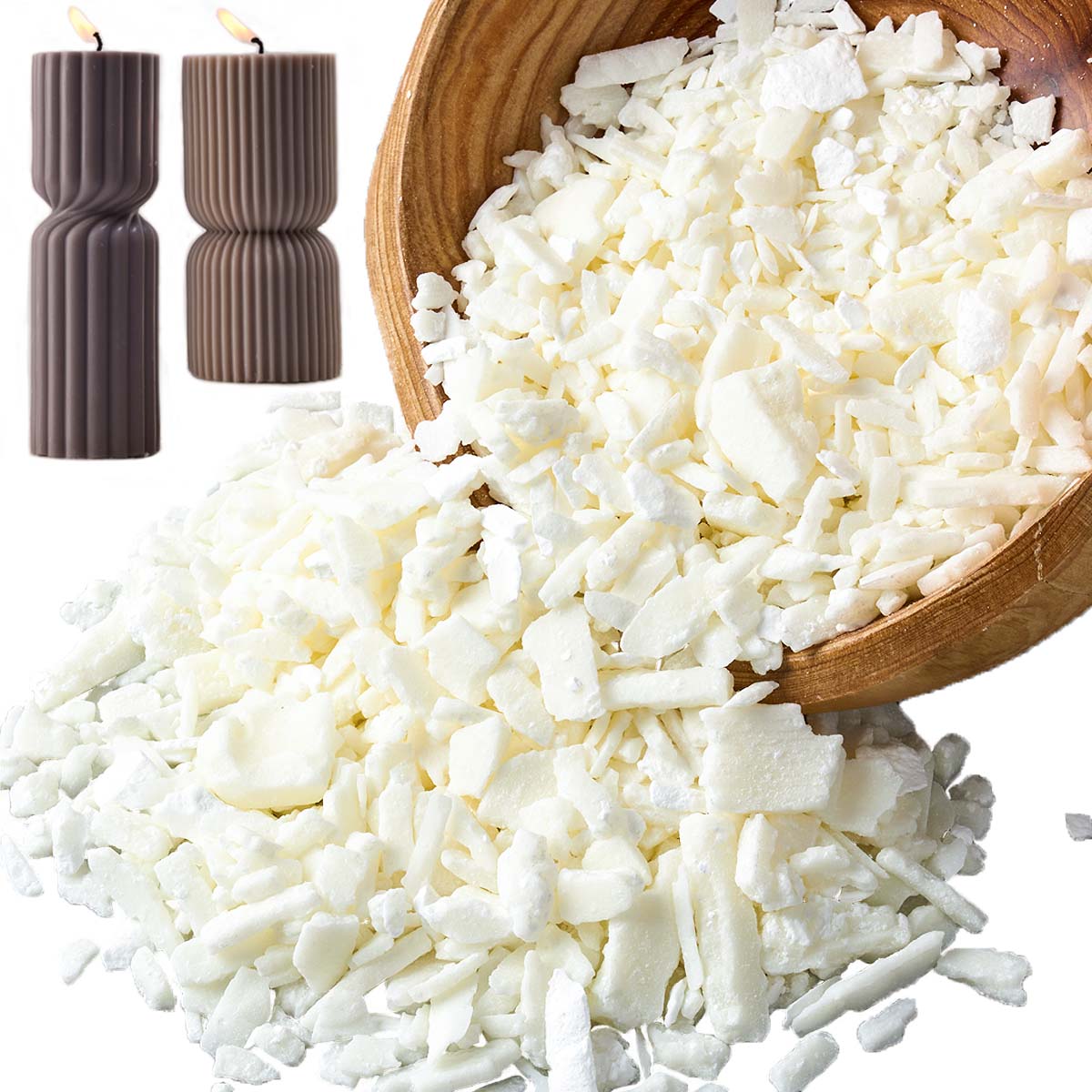1 libbra di cera di soia bianc - Candle Making Wax recensione e prezzo