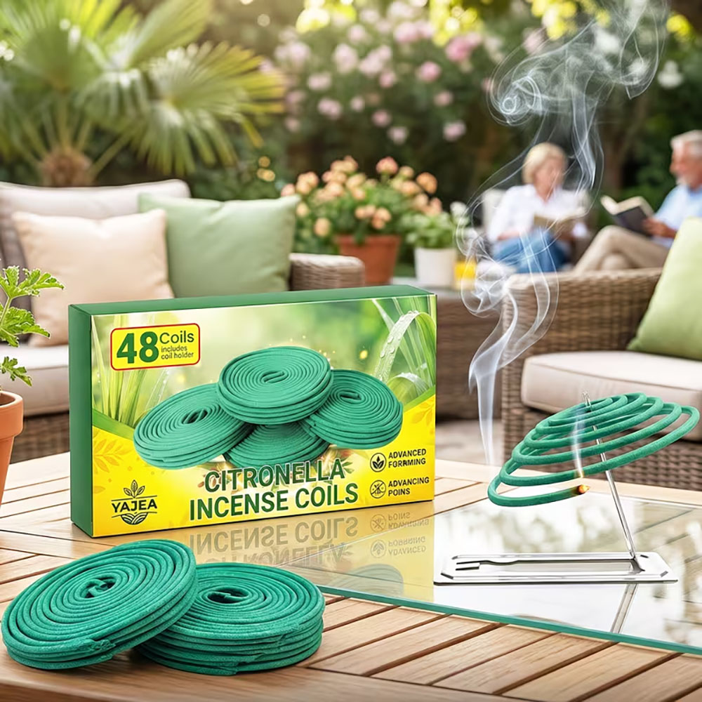 48 Grandi Spirali di Citronell - Uv Inhibitor Candle recensione e prezzo